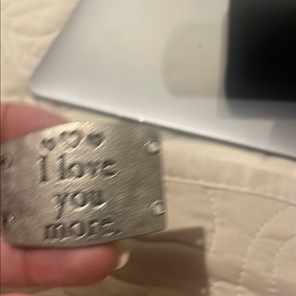 Engraved Silver Cuff Bracelets - Picture 2 of 6